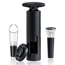 Ensembles D'Ouvre-Bouteilles de Vin ActionnéS avec Coupe-Capsule, Verseur D'AéRateur de Vin, Bouchons Sous Vide, Auto-Tirants RéUtilisables