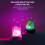 Aroma Diffuser Crystal Salt Stone Night Light Mist Humidifier USB Essential Oil Diffuser Humidifier for Car Home Black 3