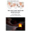 Aroma Diffuser Crystal Salt Stone Night Light Mist Humidifier USB Essential Oil Diffuser Humidifier for Car Home Black 8