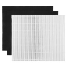 3Pcs Air Purifier Replace HEPA & Carbon Filter Set AP1512HH Fit for Coway AP-1512HH 1512
