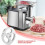 Fleischwolf Klinge Fleischwolf Platte Ersatzteil für Kitchen Aid Mixer 12 Typ Fleischwolf Fleischwolf Messer ZubehöR 5