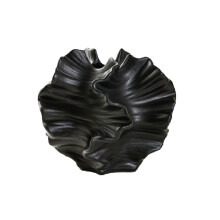 Vaso di Corallo nel Ceramica Contenitore di Arte  per Fiori Vaso di Erba di Pampa Soggiorno Centrotavola da Tavolo Decor Nero A