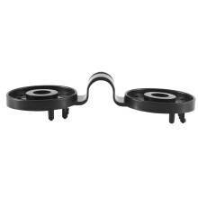 100PCS Shade Net Clips Net Hooks Shade Net Fixing Clips Shade Cloth Plastic Clips Fix Clamp Grommet Installation Black