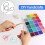 Perline Kandi e Perline con Lettere per Braccialetti Kit Colori Perline Kandi e Perline con Lettere Perline Arcobaleno nel Plastica A 4