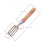 Fish Scale Scraper to Remove Fish Scales Solid Wood Brass Fish Scale Brush Scraper 6