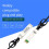 10G SFP+ DAC Cable, Direct Attach Copper Passive Cable, 3Meter Works for ,MikroTik,,Zyxel 5
