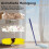 Wipes Dust Refill Pack, 30 Dust Cloth with 1 Handle, Microfibre Dust Cloth Duster for Cleaning Dust Dirt Cleaning Dust 6