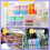 Meal Prep Containers (4 Pack), 4-Compartments Bento Lunch Box, Reusable Food Prep Containers 3