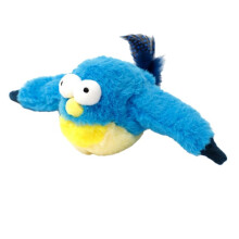 Jouets Ă Herbe Ă Chat pour Chats, Jouets Ă Battement D'Herbe Ă Chat, Jouet Interactif D'Oiseau de Simulation de Gazouillis Vifs,C