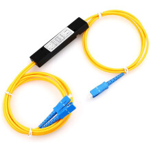 1 Punkt 2 Kegel Faser Optik Splitter Spleiß Box Splitter SC Port FTTH Faser Hause Kalte Verbindung