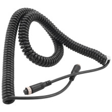 8M Car Video Aviation Spring 4-Pin Extension Cable for Rear View Camera Truck Trailer