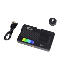 Panneau D'Éclairage de Caméra de Remplissage de Photographie de Lumière Vidéo RVB CRI95 + 2700-6500K Écran LCD Griffe Froide pour Vlog DSLR