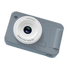 4K Digital Camera High-Definition Photography CCD Travel Selfie Entry-Level Small Students Campus Selfie Camera Silvery
