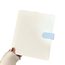 A5 Binder Photocard Holder Idol Photo Album Cards Storage Kawaii Stationery White &