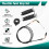 Conjunto de Punho de TorçãO Do Acelerador Universal com Cabo Do Acelerador de Scooter de 78 Polegadas para 50Cc 80Cc 125Cc 150Cc GY6 2