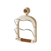Väggmonterad Grytlock Hållare Väggmonterad Hushållskök Förvaringshållare Pan Lock Gryttäcke Rack Skärbräda Hållare C