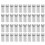 Advertising Nails Fixed Decorative Nails Photo Frame Screw Support Advertising Nails 12x22 (Brushed) 1