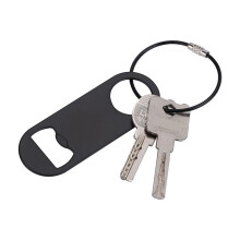 10 OPAKOWAŃ Płaski Otwieracz do Butelek Ze Stali Nierdzewnej z Brelokiem - Bar Key - Otwieracz do Butelek Piwa do Kuchni, Baru lub Restauracji