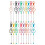 20pcs Beadable Keychains Bars,Diy Multicolor Blank Beadable Keychains-Keychain Bars for Beaded Keychain Making Kit 1