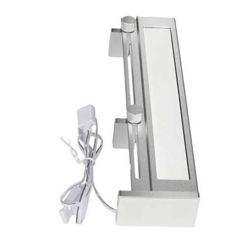 5V 3Pin ARGB Sync Graphic Card Support Stand Adjustable Vertical GPU Bracket Holder Magnetic GPU Support Bracket Silver