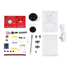 DIY Electronic Kit FM Radio Production Kit Circuit Board Making Loose Parts Receiver RDA5087 3W Speaker with Antenna
