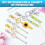 20pcs Beadable Keychains Bars,Diy Multicolor Blank Beadable Keychains-Keychain Bars for Beaded Keychain Making Kit 4