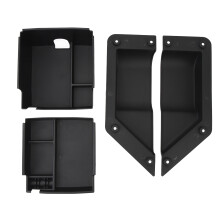 Autodeurorganizer voor Ford Bronco 2021-2023 Interieuraccessoires, Waterdicht opbergvak met grote capaciteit en geïntegreerde bekerhouder.