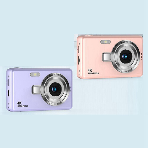 CCD Digital Camera Students Introduction to Digital Campus Retro Pocket Card Digital  Without Memory Card