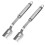 Long Handle Stainless Steel Corn Stripping Tool, Magic Corn Peelers, Corn Stripper Corn Cob Stripper Tool (2PCS) 1