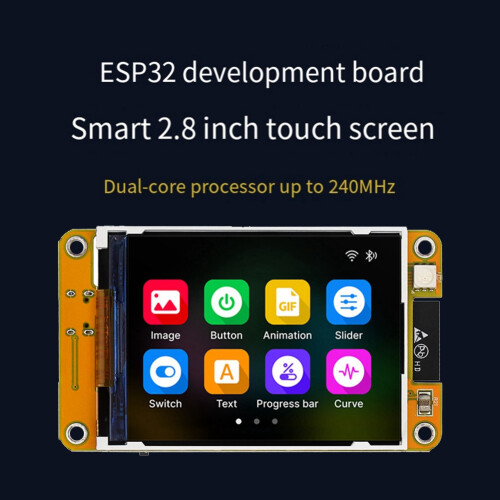 ESP32 Development Board 4M FLASH 2.8-Inch 240x320 LCD Display Module with WIFI &  LVGL Module Without Touch 1