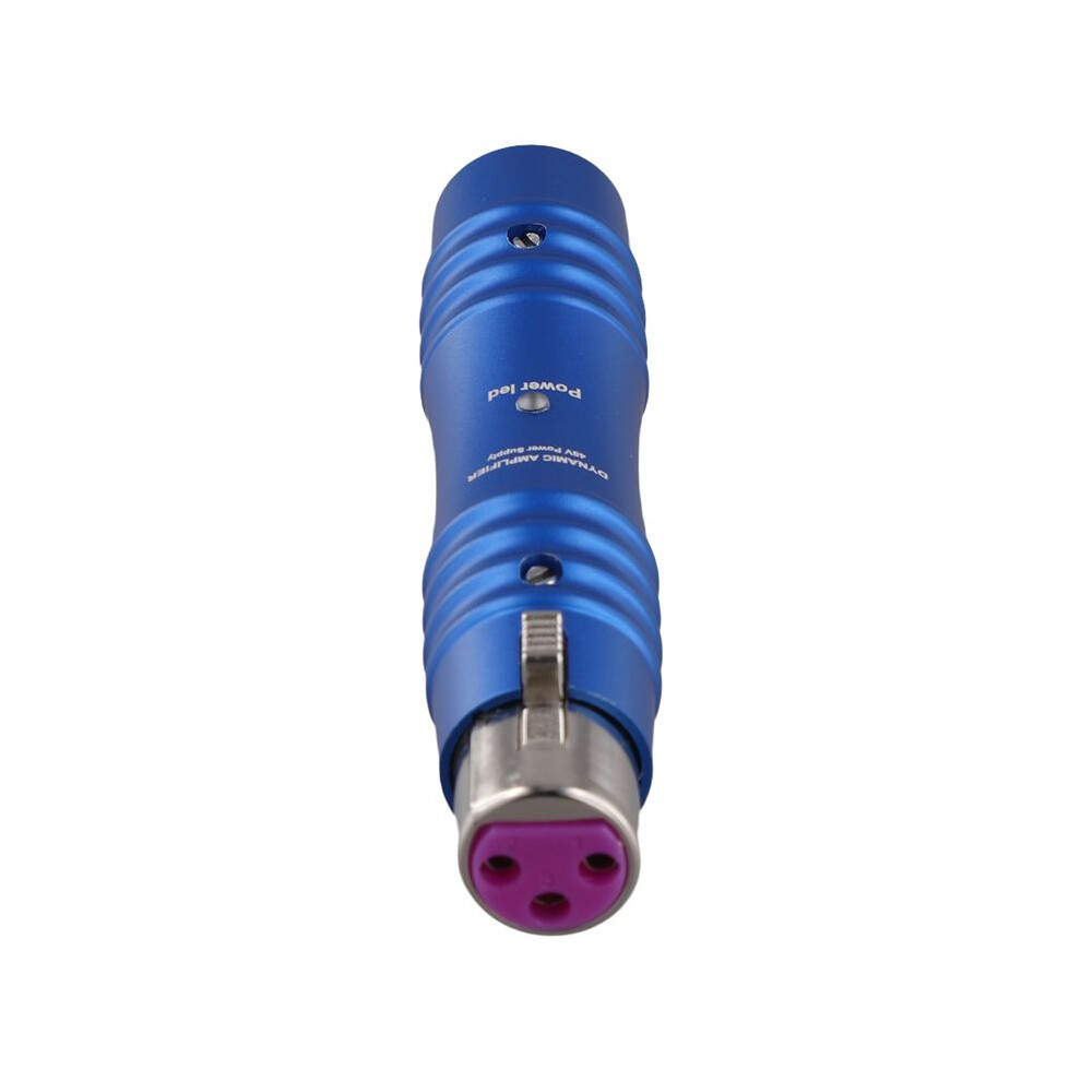 48V Dynamic Microphone Preamp Single Channel Activator Increase Omnidirectivity For Dynamic Microphone,C 6031050414312