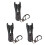 Portable Precise Thread Size Checker Keychain, Nut & Bolt Thread Size Checker Bolt Size Finder Keychain 3pc 1