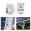SolpanelsfäSte Solcellspanelskena Solpanelsmonterade FäStmodul med Mitt FöR Trapetsformat Tak 35 mm 3