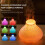 Flame Diffuser 130ml Bonfire Diffuser Colorful Flame Humidifier Small Essential Oil Diffuser for Room Office B 8