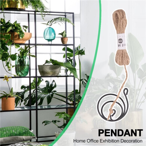 Air Pineapple Hook Hanging Flower Stand Pots Display Hanger Holder Iron 2