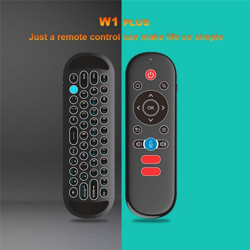 2.4G IR Air Mouse Remote Control USB Receiver English Wireless  Keyboard for Android  TV Box Without Backlight 1
