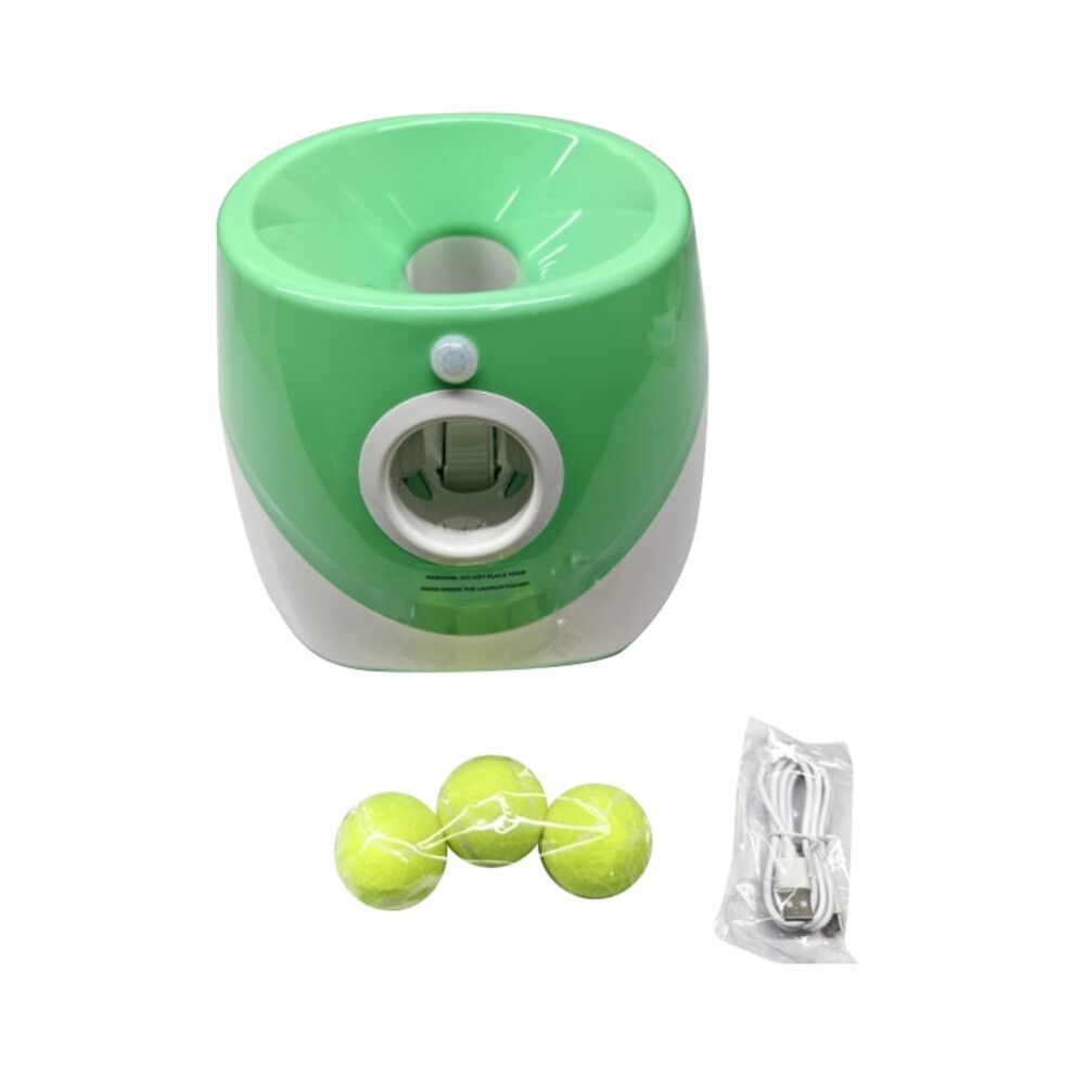 Fun Interactive Machine Fun Interactive Catapult Throw Rechargable Dog Tennis Launcher Dogs Chase Automatic Toys B 4713922703473