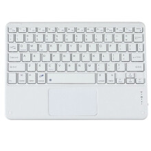 Touchpad Wireless Keyboard Keyboard for PC Tablet Gaming White