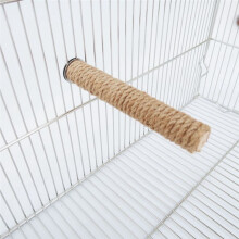 Perroquet Pet Debout Cintre en Bois Griffe D'Oiseau Bâton de Meulage Perroquet Permanent Tige Corde Confortable Bâton Debout Jouet