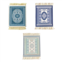 Persian Woven Coasters Carpet Pattern Coaster Dining Table Decoration Technology B