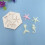 DIY Shellfish and Conch Silicone Mold Baking Cake Decoration Epoxy Mold 4