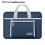 Bolsa Impermeável para Laptop, Bolsa para Tablet, Bolsa Portátil para Notebook, 13,3-14 Polegadas, Azul Escuro + Cinza 10