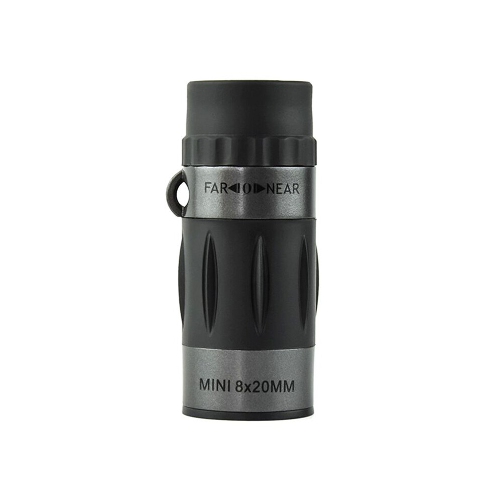 Compact 8X20 Monocular Telescope - Portable High-Definition Scope Ideal For Hiking Camping Wildlife Observation Concerts 4711460349306