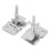 2PCS Silk Screen Printing Metal Butterfly Frame Hinge Clamp DIY Hobby Tool 1