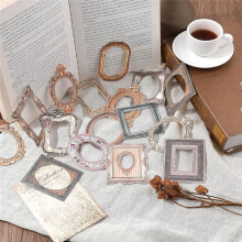 180 Pcs Scrapbook Window Frame Vintage Frame Scrapbook Decorative Paper Retro Photo Border Paper
