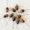 100PCS Decor AcornOrnaments Artificial Acorns Crafts Christmas Tree Nuts Decorative 4