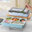 Stainless Steel Insulated Lunch Box Multi-Layer Multi-Grid Tableware Student School Adult Lunch Box 5