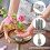 12 Peças Flower Frog, Round Stainless Floral Frogs, Flower Arranger Fixed Tool Pin Frog (Prata, 0,6 Polegadas) 4