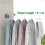 Wall-Mounted Invisible Retractable Clothesline Adjustable Clothesline Clothes Drying Rack Storage White 6