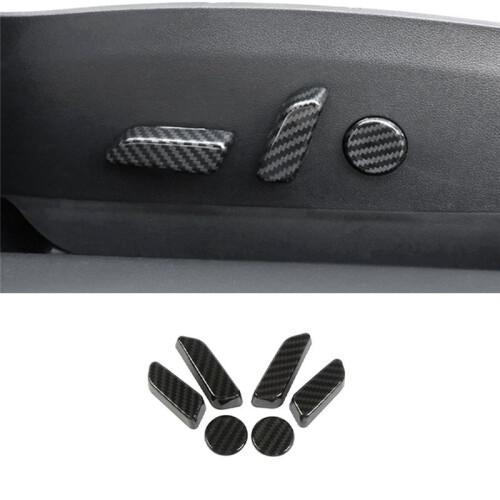 Automobile Electric  Adjustment Button Decorative Stickers Kits for  Model Y Interior Modification